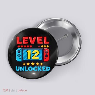 12 Year Old Birthday Decorations Son Boy 12th Button