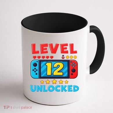 12 Year Old Birthday Decorations Son Boy 12th Coffee Mug back