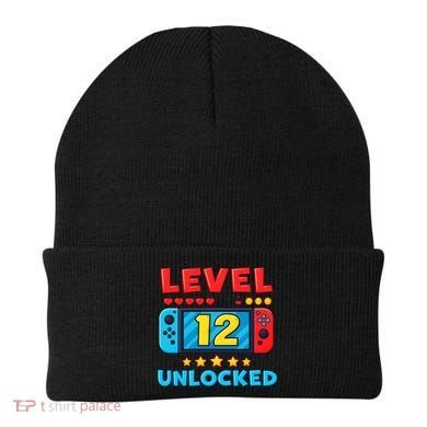 12 Year Old Birthday Decorations Son Boy 12th Beanie