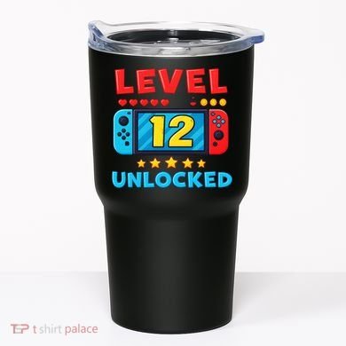 12 Year Old Birthday Decorations Son Boy 12th Tumbler