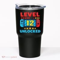 12 Year Old Birthday Decorations Son Boy 12th Tumbler thumb 0