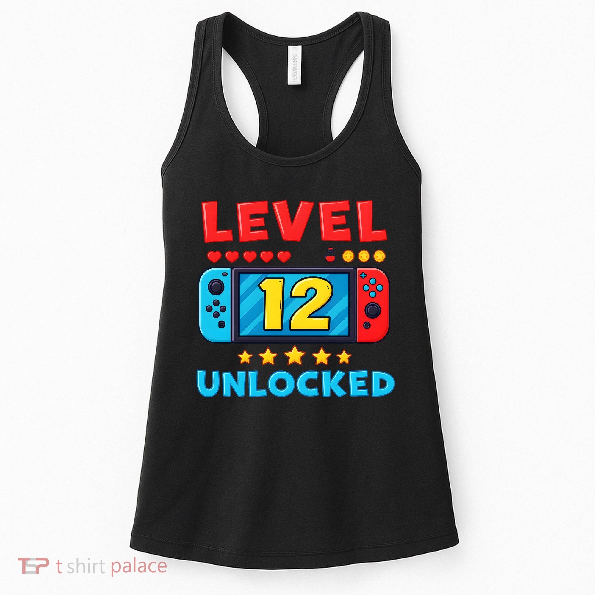 12 Year Old Birthday Decorations Son Boy 12th Women's Tank Top
