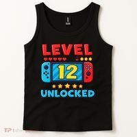 12 Year Old Birthday Decorations Son Boy 12th Tank Top thumb 2