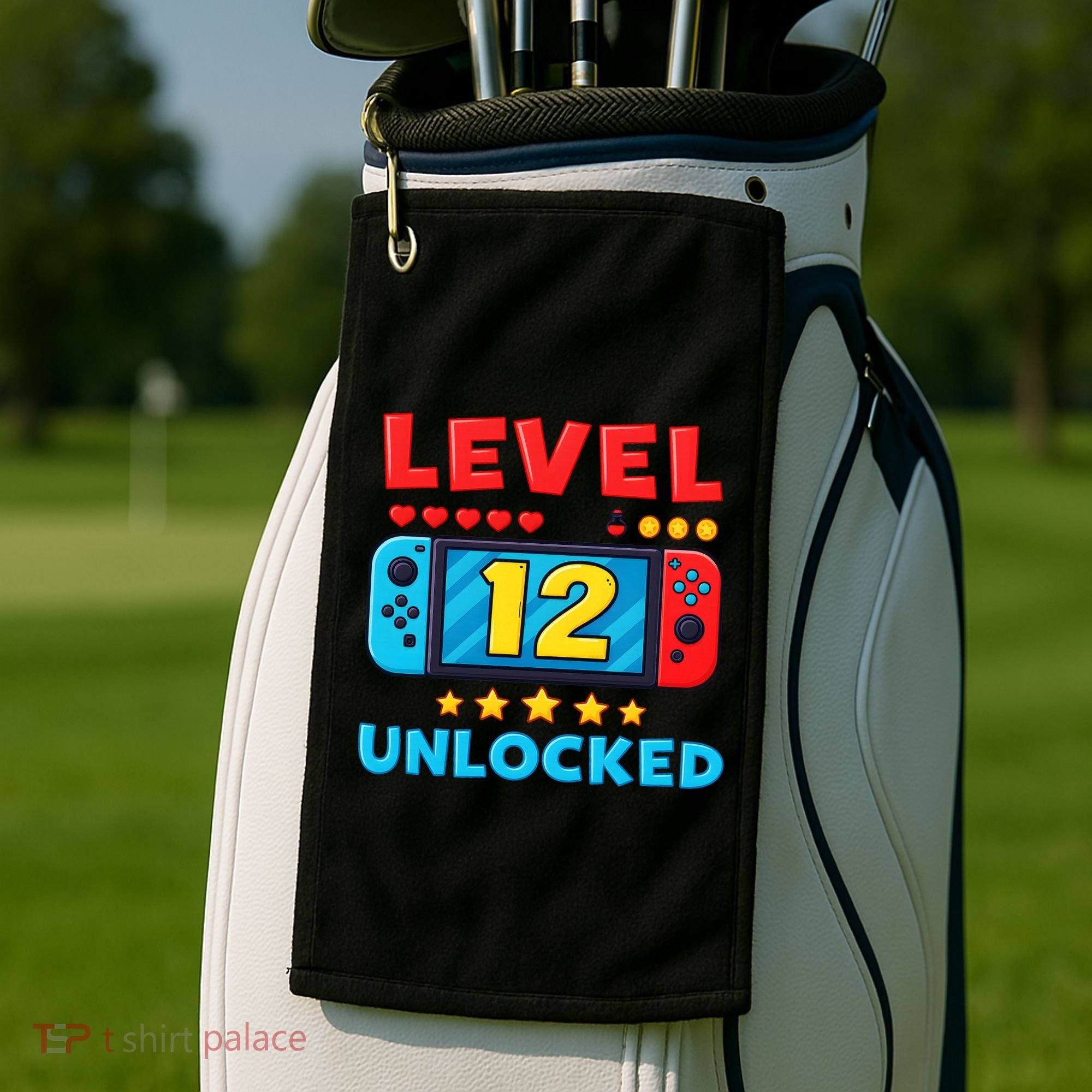 12 Year Old Birthday Decorations Son Boy 12th Golf Towel