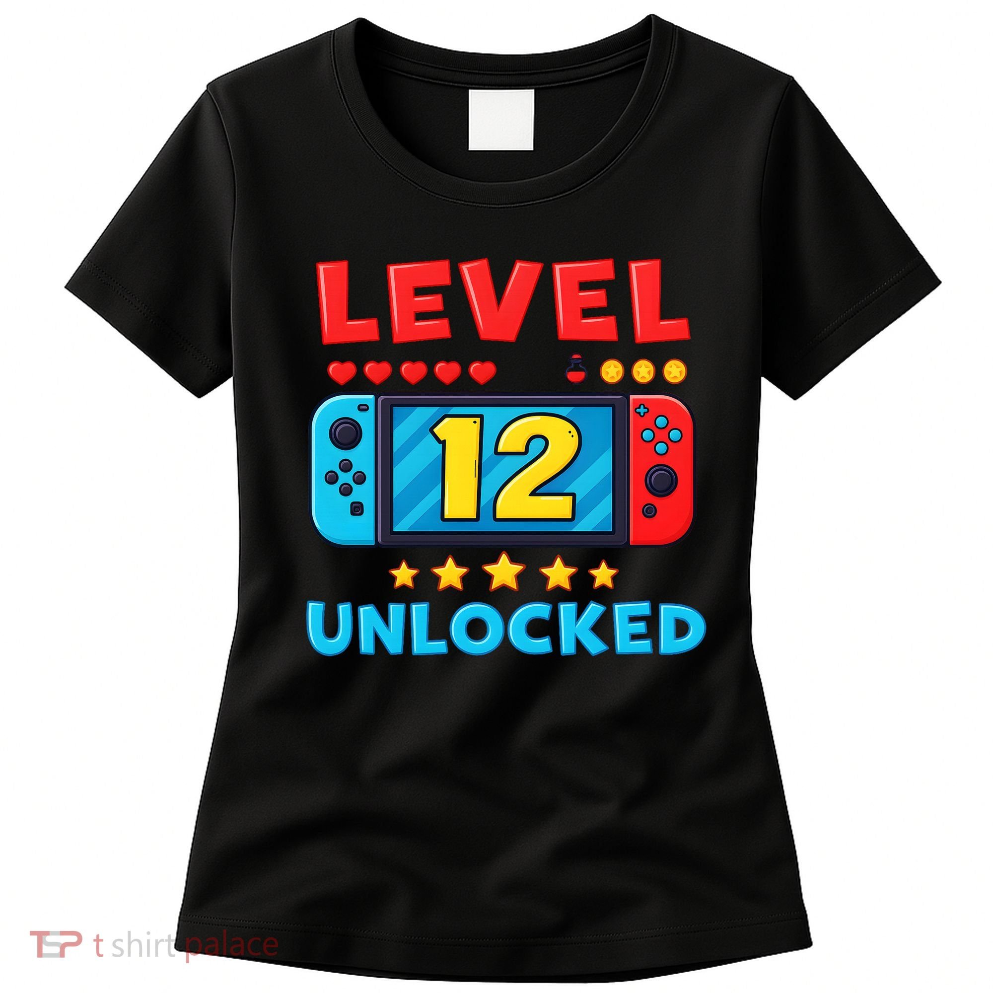 12 Year Old Birthday Decorations Son Boy 12th Women's T-Shirt