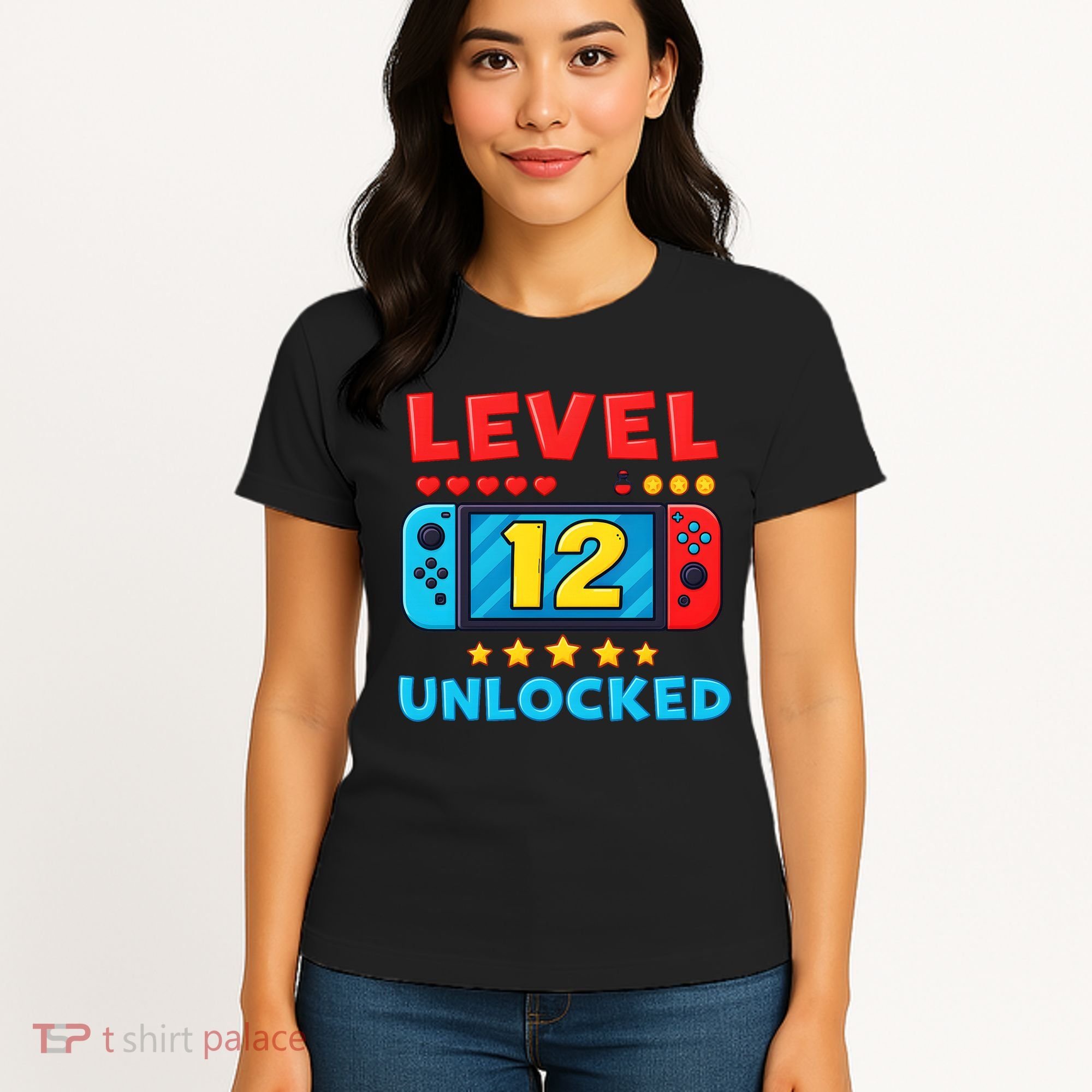 12 Year Old Birthday Decorations Son Boy 12th Women's T-Shirt