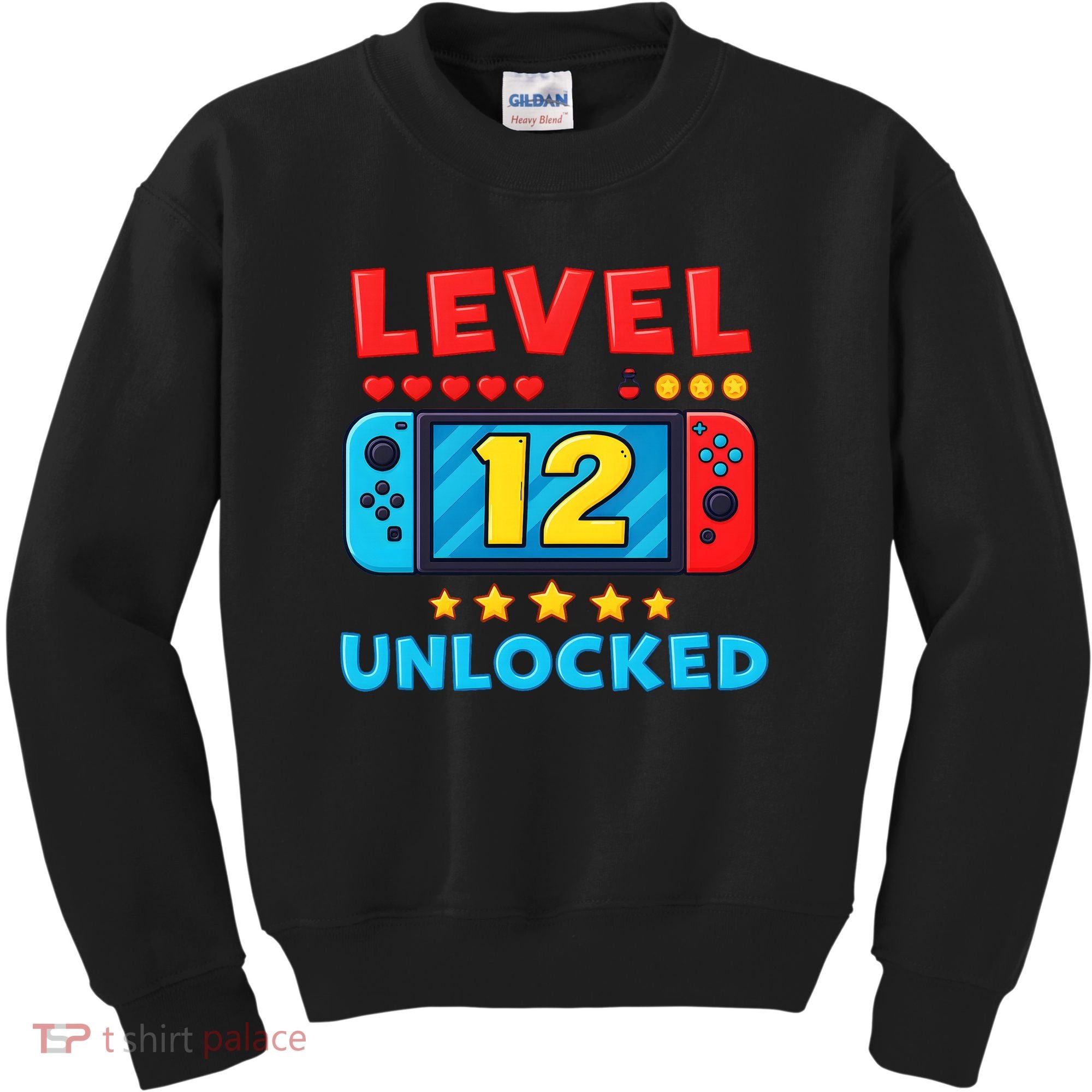 12 Year Old Birthday Decorations Son Boy 12th Kids Sweatshirt
