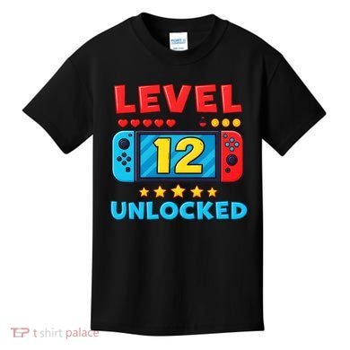 12 Year Old Birthday Decorations Son Boy 12th Kids T-Shirt