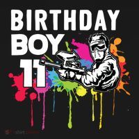 11 Years Old Paintballer Gear Gift 11th Paintball Birthday Women's Hoodie thumb 2