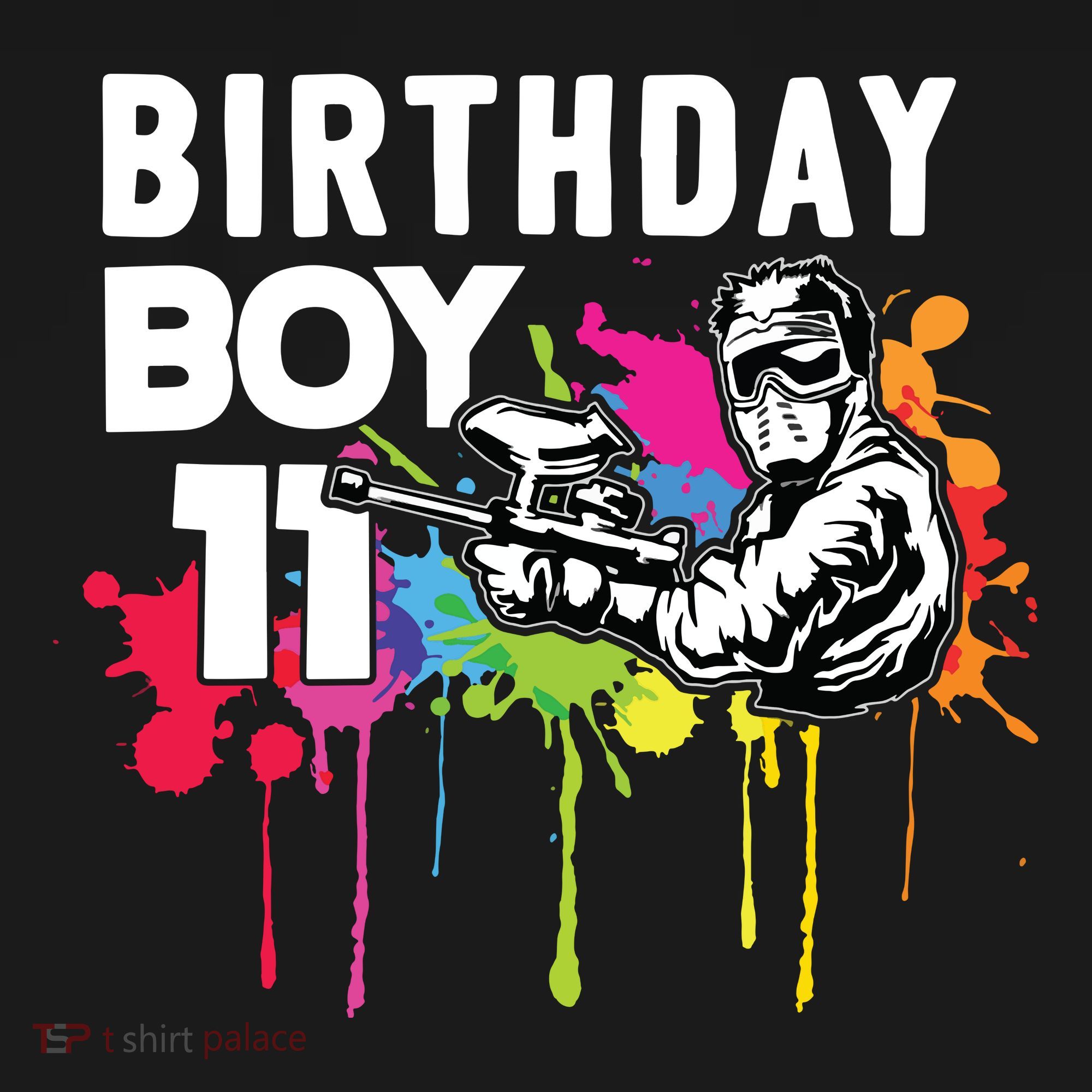 11 Years Old Paintballer Gear Gift 11th Paintball Birthday Women's Hoodie