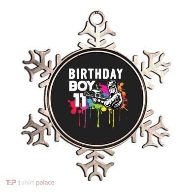 11 Years Old Paintballer Gear Gift 11th Paintball Birthday Ornament
