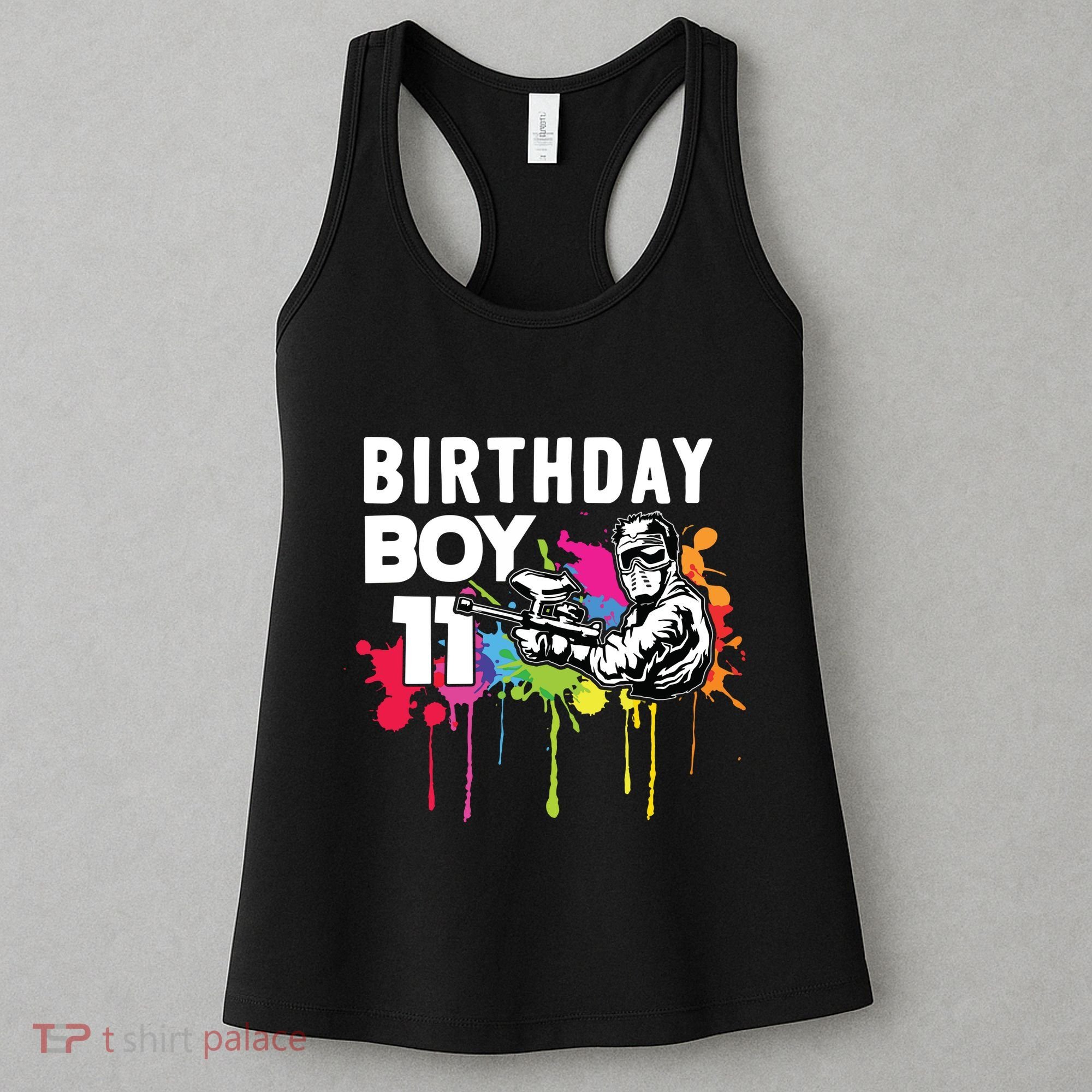 11 Years Old Paintballer Gear Gift 11th Paintball Birthday Women's Tank Top
