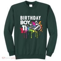 11 Years Old Paintballer Gear Gift 11th Paintball Birthday Sweatshirt thumb 0