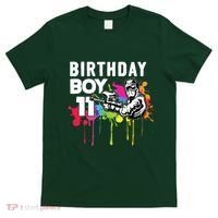 11 Years Old Paintballer Gear Gift 11th Paintball Birthday T-Shirt thumb 0