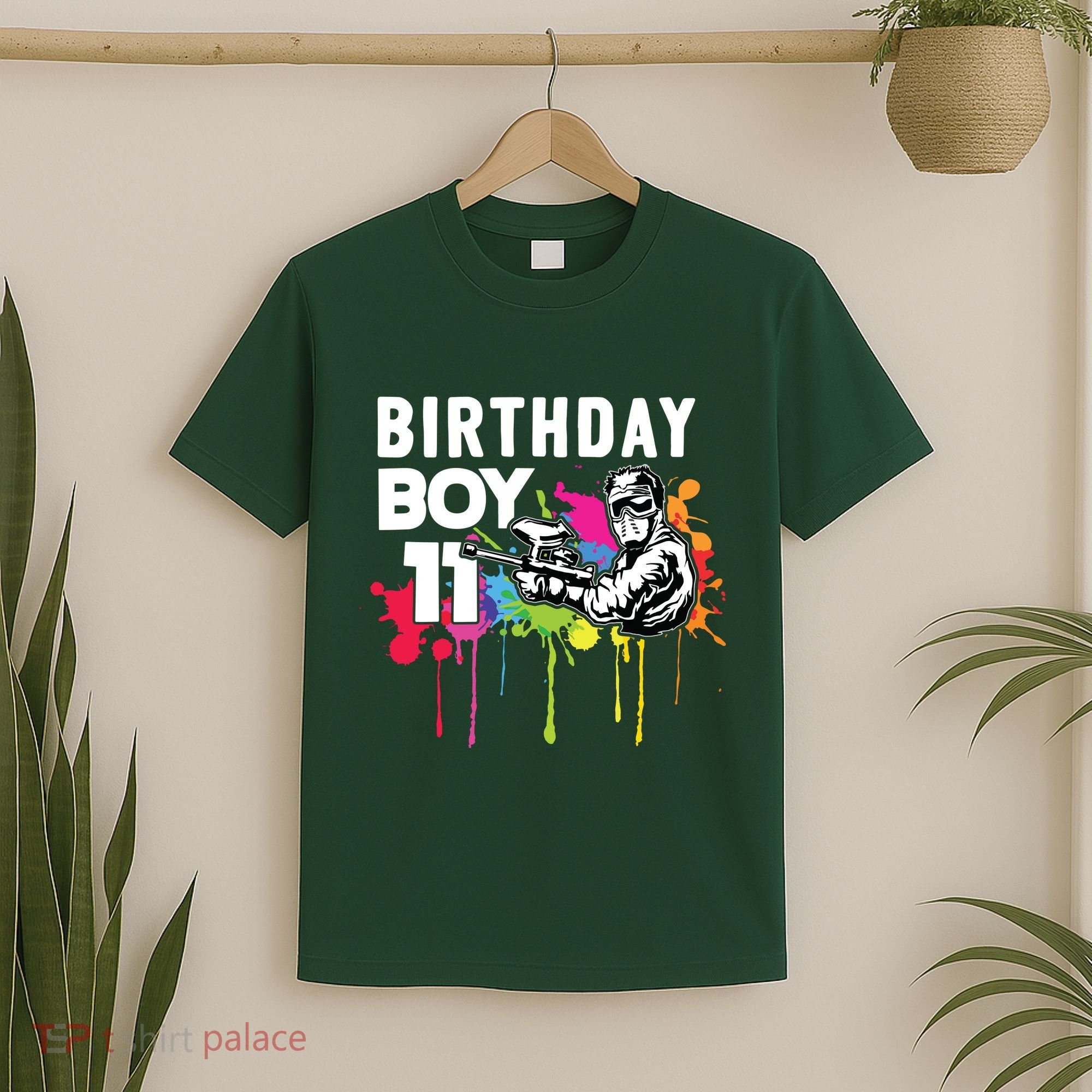 11 Years Old Paintballer Gear Gift 11th Paintball Birthday T-Shirt