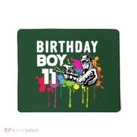 11 Years Old Paintballer Gear Gift 11th Paintball Birthday Mousepad thumb 0