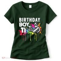 11 Years Old Paintballer Gear Gift 11th Paintball Birthday Women's T-Shirt thumb 0