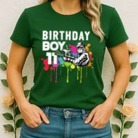 11 Years Old Paintballer Gear Gift 11th Paintball Birthday Women's T-Shirt thumb 2