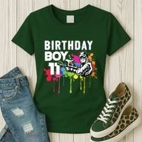 11 Years Old Paintballer Gear Gift 11th Paintball Birthday Women's T-Shirt thumb 3