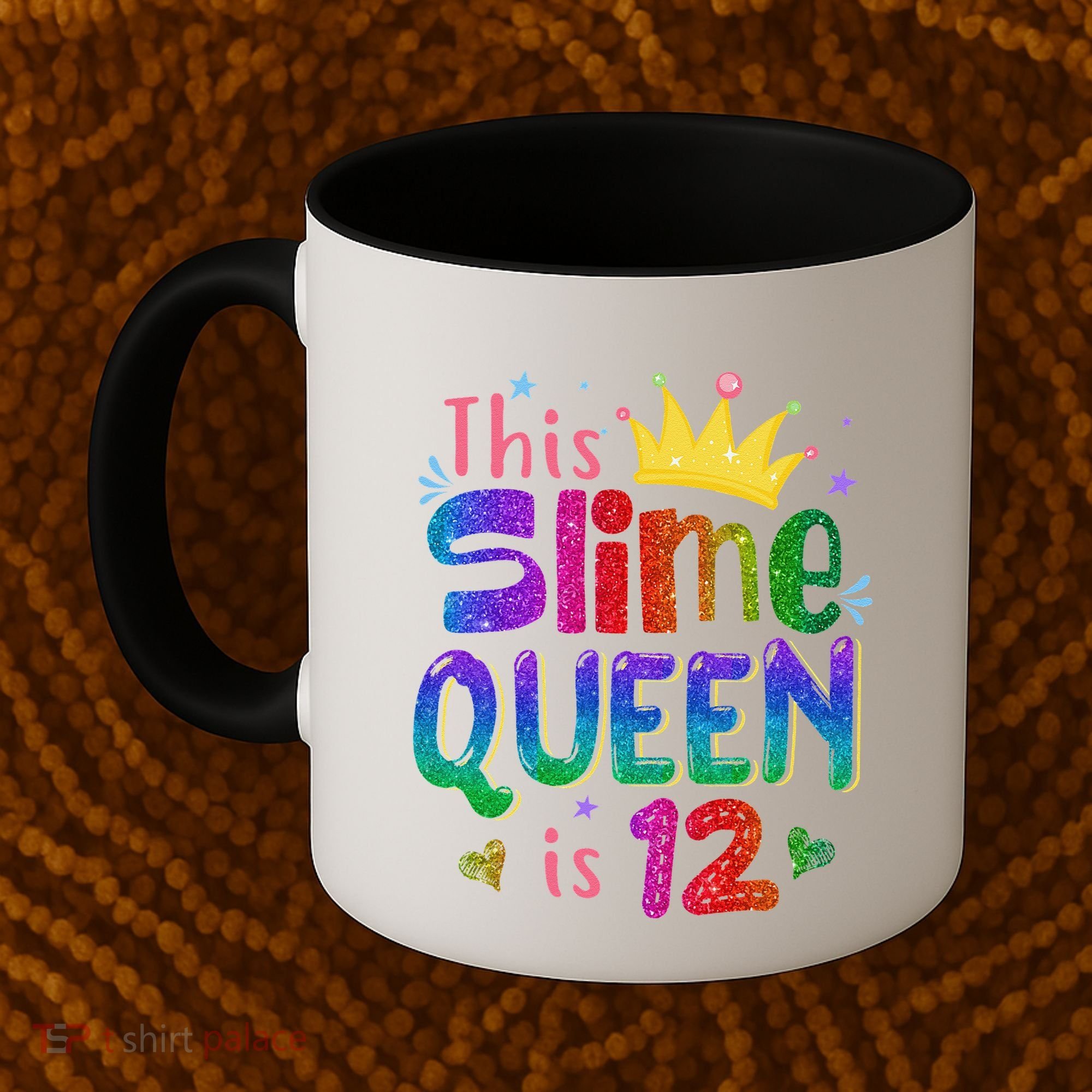 12 Year Old Gift This Slime Queen Is 12th Birthday N Coffee Mug