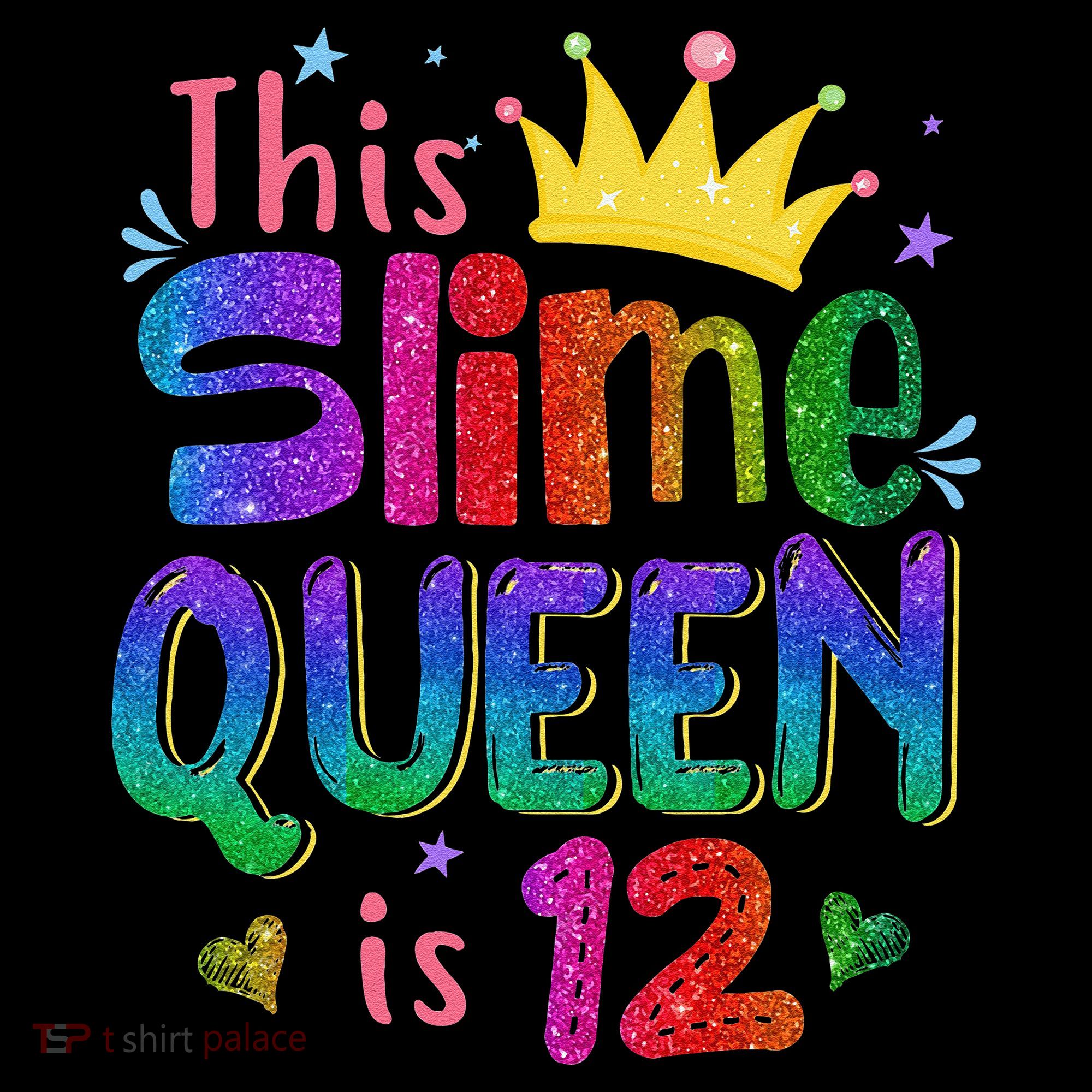 12 Year Old Gift This Slime Queen Is 12th Birthday N Coffee Mug