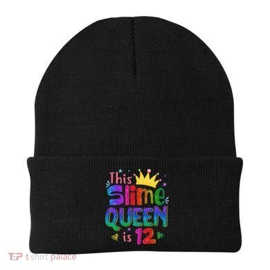 12 Year Old Gift This Slime Queen Is 12th Birthday N Beanie