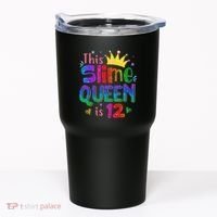 12 Year Old Gift This Slime Queen Is 12th Birthday N Tumbler thumb 0