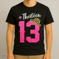 13 Years Old O.fficial Teenager 13th Birthday Gifts T-Shirt thumb 3