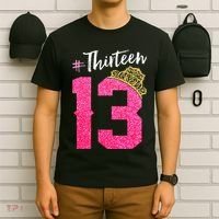 13 Years Old O.fficial Teenager 13th Birthday Gifts T-Shirt thumb 6