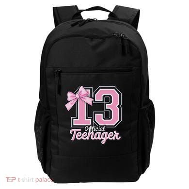13 Year Old Coquette Bow Nager 13th Birthday Backpack
