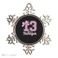 13 Year Old Coquette Bow Nager 13th Birthday Ornament thumb 0