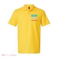 100 Years Of Being Awesome 100th Birthday Time Breakdown Polo thumb 0