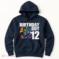 12 Year Old Paintball Birthday Party 12th Gift For Hoodie thumb 0