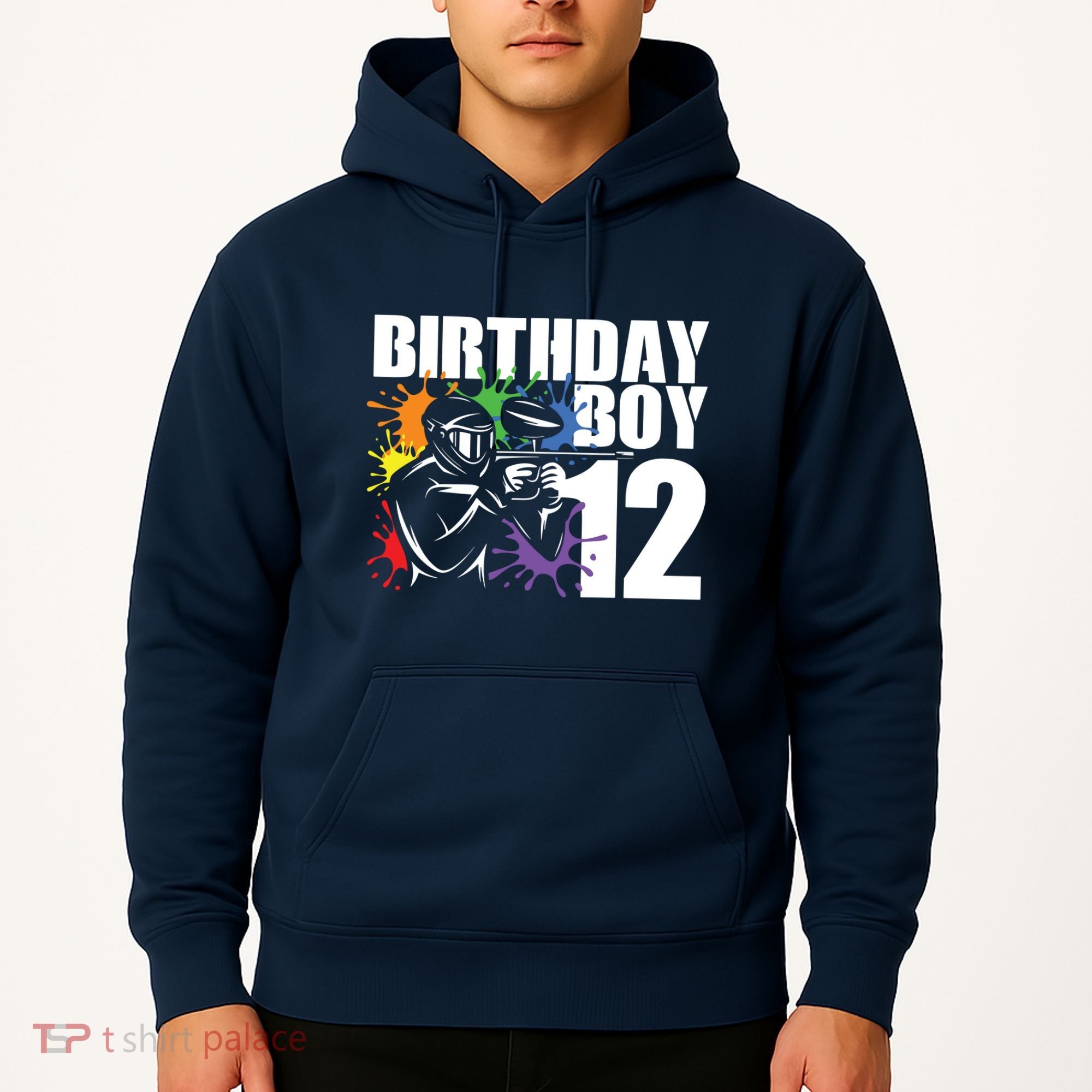 12 Year Old Paintball Birthday Party 12th Gift For Hoodie