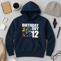 12 Year Old Paintball Birthday Party 12th Gift For Hoodie thumb 3