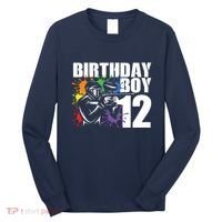 12 Year Old Paintball Birthday Party 12th Gift For Long Sleeve Shirt thumb 0