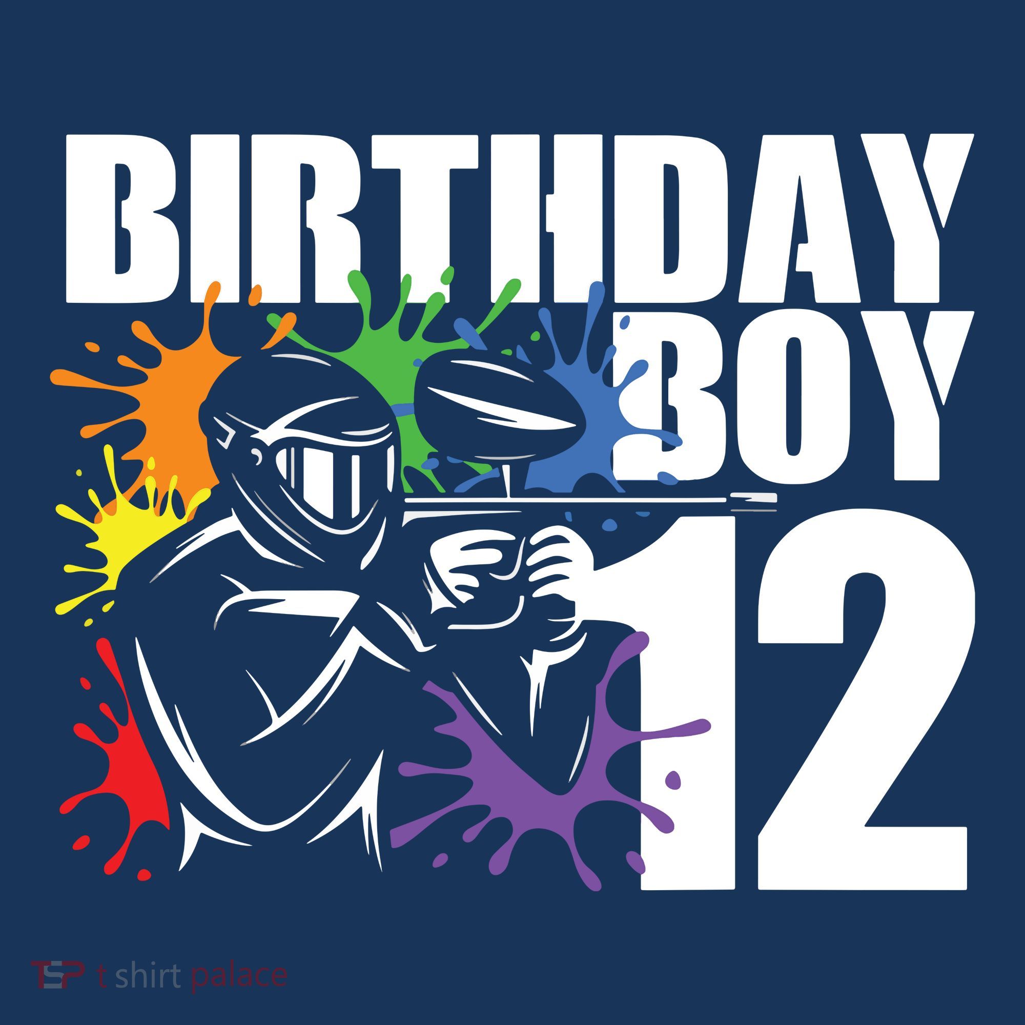 12 Year Old Paintball Birthday Party 12th Gift For Apron