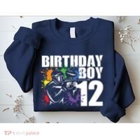 12 Year Old Paintball Birthday Party 12th Gift For Sweatshirt thumb 2