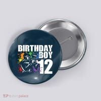 12 Year Old Paintball Birthday Party 12th Gift For Button thumb 0