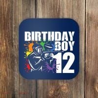 12 Year Old Paintball Birthday Party 12th Gift For Coaster thumb 0