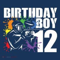12 Year Old Paintball Birthday Party 12th Gift For Coaster thumb 2
