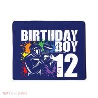 12 Year Old Paintball Birthday Party 12th Gift For Mousepad thumb 0