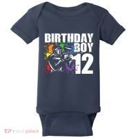 12 Year Old Paintball Birthday Party 12th Gift For Baby Bodysuit thumb 0