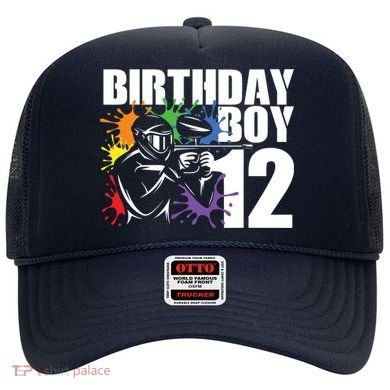 12 Year Old Paintball Birthday Party 12th Gift For Hat