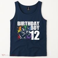 12 Year Old Paintball Birthday Party 12th Gift For Tank Top thumb 2