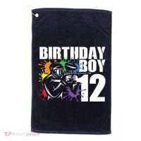 12 Year Old Paintball Birthday Party 12th Gift For Golf Towel thumb 0