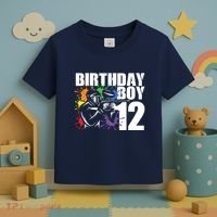 12 Year Old Paintball Birthday Party 12th Gift For Toddler T-Shirt thumb 3