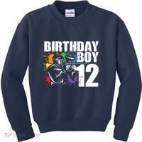 12 Year Old Paintball Birthday Party 12th Gift For Kids Sweatshirt thumb 0