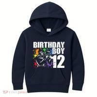 12 Year Old Paintball Birthday Party 12th Gift For Kids Hoodie thumb 0