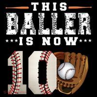 10 Years This Baller Is Now 10 Baseball 10th Birthday Coffee Mug thumb 5